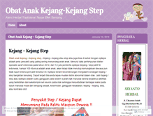 Tablet Screenshot of obatanakkejangkejangstep.wordpress.com