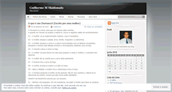 Desktop Screenshot of guilhermemaldonado.wordpress.com