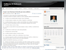 Tablet Screenshot of guilhermemaldonado.wordpress.com