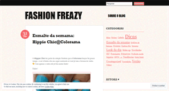 Desktop Screenshot of fashionfreazy.wordpress.com