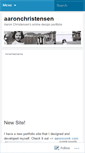 Mobile Screenshot of aaronchristensen.wordpress.com