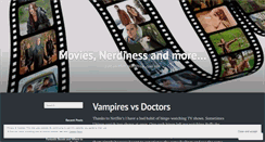 Desktop Screenshot of moviesnerdinessandmore.wordpress.com