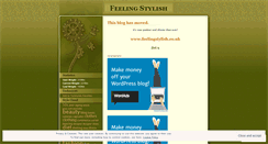 Desktop Screenshot of feelingstylish.wordpress.com