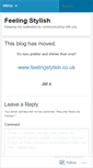 Mobile Screenshot of feelingstylish.wordpress.com