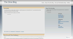 Desktop Screenshot of dinablog.wordpress.com