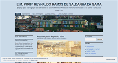 Desktop Screenshot of escolareynaldo.wordpress.com