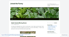 Desktop Screenshot of joinedthefarmy.wordpress.com