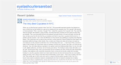 Desktop Screenshot of eyelashcurlersarebad.wordpress.com