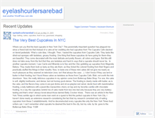 Tablet Screenshot of eyelashcurlersarebad.wordpress.com