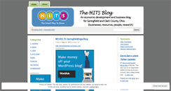 Desktop Screenshot of hitsblog.wordpress.com