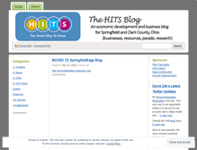 Tablet Screenshot of hitsblog.wordpress.com