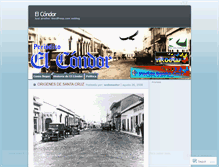 Tablet Screenshot of elcondor.wordpress.com