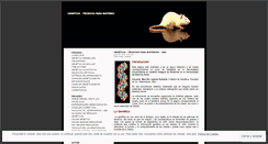 Desktop Screenshot of geneticabioterio.wordpress.com