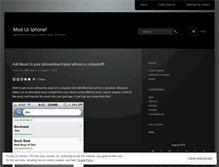 Tablet Screenshot of moduriphone.wordpress.com