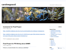Tablet Screenshot of carolinegrace3.wordpress.com