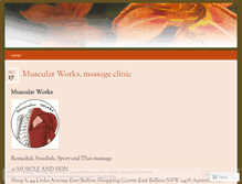 Tablet Screenshot of honeytherapist.wordpress.com