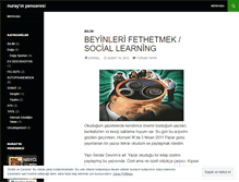 Tablet Screenshot of nurayinpenceresi.wordpress.com