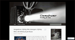 Desktop Screenshot of cinemadreamer.wordpress.com