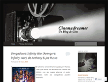 Tablet Screenshot of cinemadreamer.wordpress.com