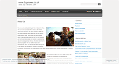 Desktop Screenshot of dugmores.wordpress.com