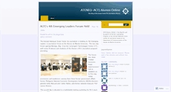 Desktop Screenshot of acfj.wordpress.com