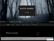 Tablet Screenshot of katiemarie21.wordpress.com