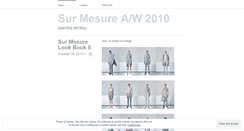 Desktop Screenshot of dpsurmesure.wordpress.com