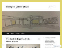 Tablet Screenshot of blackpoolcultureshops.wordpress.com