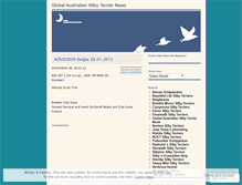 Tablet Screenshot of globalsilkynews.wordpress.com