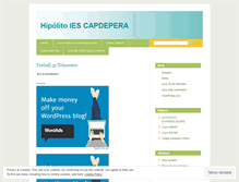 Tablet Screenshot of hipolito60.wordpress.com