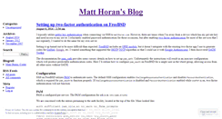 Desktop Screenshot of mhoran.wordpress.com
