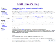 Tablet Screenshot of mhoran.wordpress.com