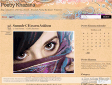 Tablet Screenshot of poetrykhazana.wordpress.com