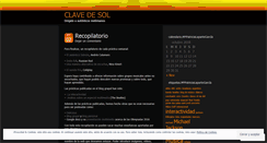 Desktop Screenshot of clavedesolblog.wordpress.com