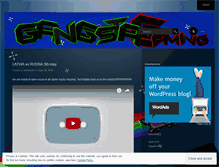 Tablet Screenshot of gangstagaming.wordpress.com