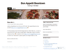 Tablet Screenshot of bonappetitbeantown.wordpress.com