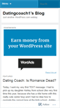 Mobile Screenshot of datingcoach1.wordpress.com
