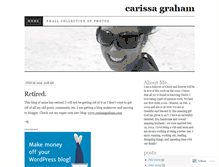 Tablet Screenshot of carissagraham.wordpress.com