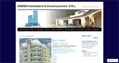 Desktop Screenshot of andisaconstructora.wordpress.com