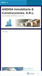 Mobile Screenshot of andisaconstructora.wordpress.com