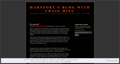 Desktop Screenshot of marsport.wordpress.com