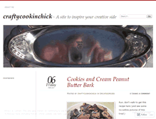 Tablet Screenshot of craftycookinchick.wordpress.com