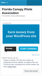 Mobile Screenshot of floridacanopypilots.wordpress.com