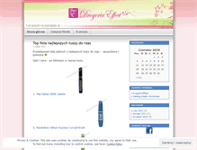 Tablet Screenshot of drogeriaeffect.wordpress.com
