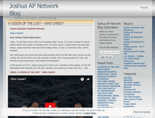Tablet Screenshot of joshua1.wordpress.com