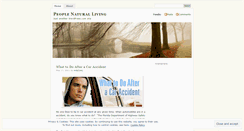 Desktop Screenshot of peoplenaturalliving.wordpress.com