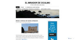 Desktop Screenshot of cicalmo.wordpress.com