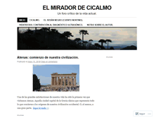 Tablet Screenshot of cicalmo.wordpress.com