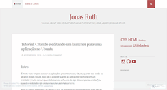 Desktop Screenshot of jonasruth.wordpress.com