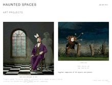 Tablet Screenshot of hauntedspaces.wordpress.com